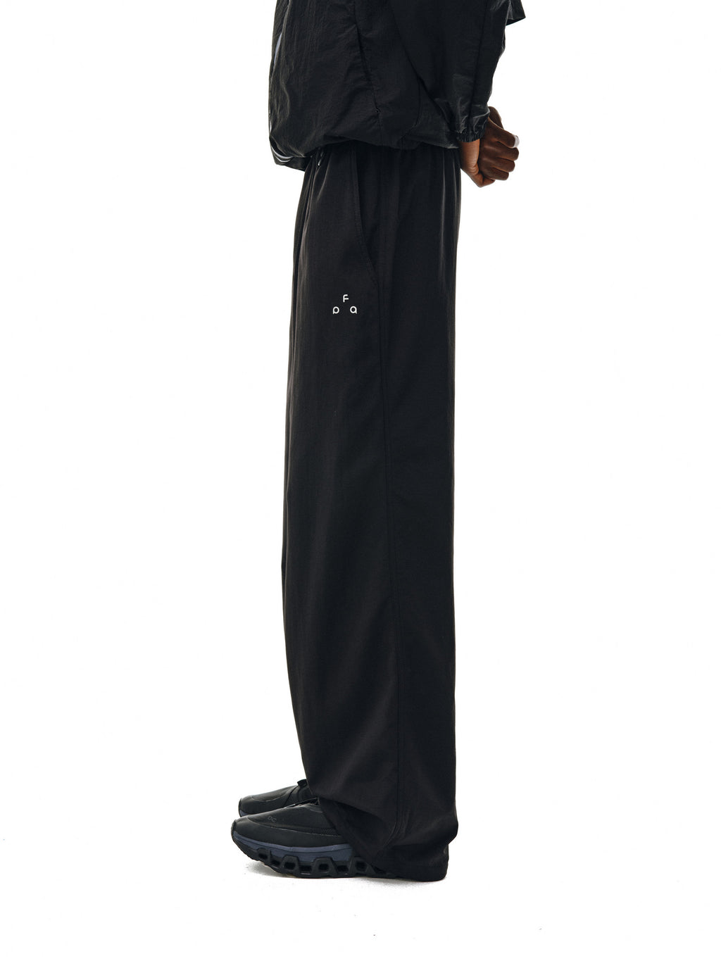 FPA Outdoor Reflective Logo Lightweight Straight-Leg Matte Long Pants for All Seasons, Unisex Casual Pants