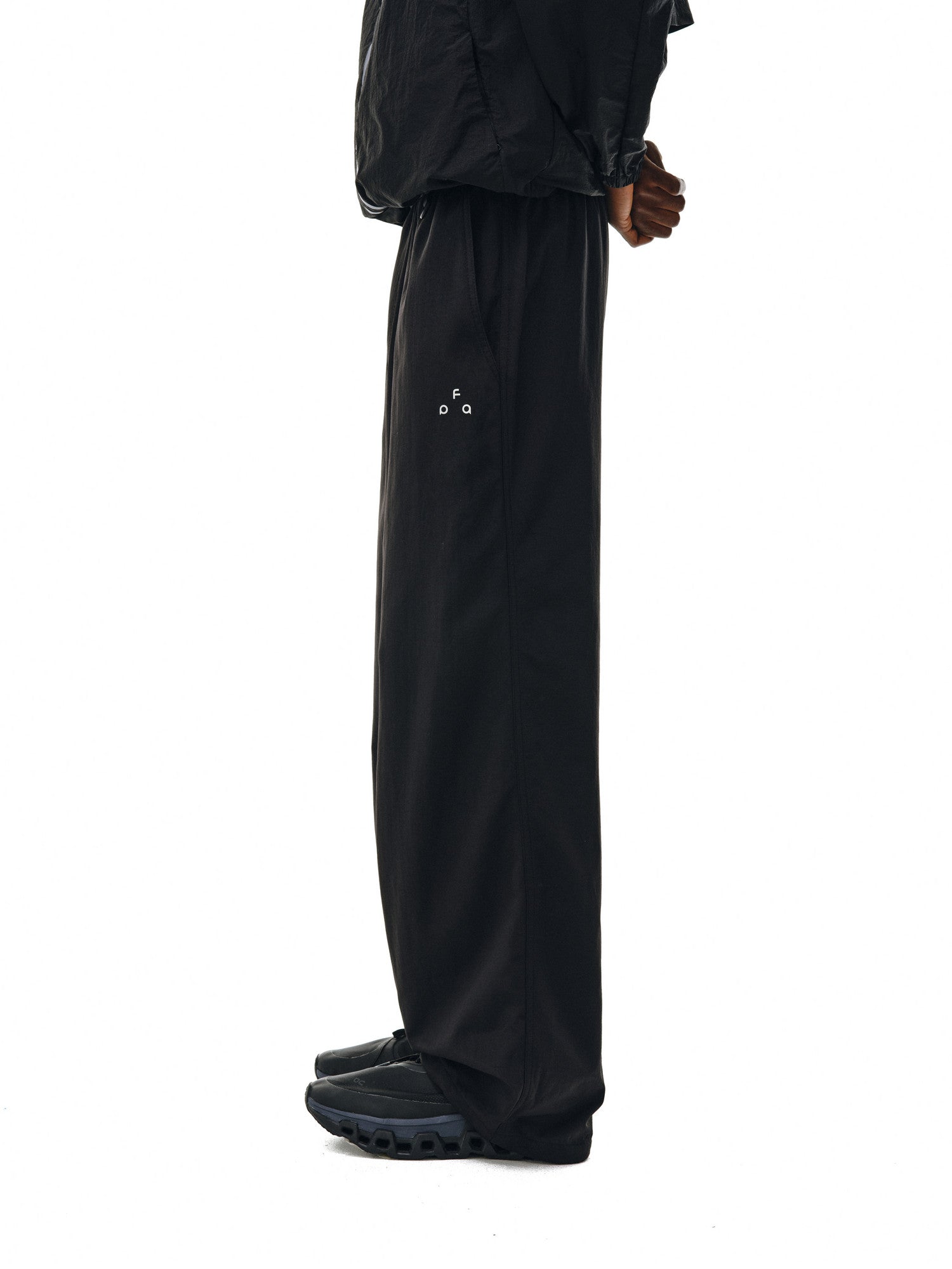 FPA Outdoor Reflective Logo Lightweight Straight-Leg Matte Long Pants for All Seasons, Unisex Casual Pants