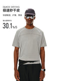 FPA Color-Block Quick-Dry Yarn Knit Sports Short Sleeve Casual Crew Neck Summer Half Sleeve T-Shirt for Men and Women