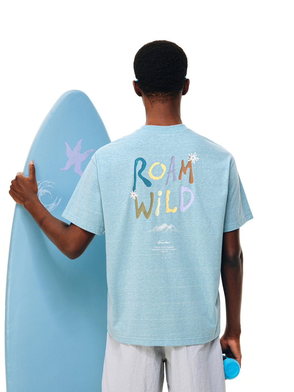 FPA Mountain Wander Summer Short Sleeve T-Shirt – Cool-Touch Crew Neck Casual Outdoor Tee for Men and Women