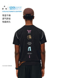FPA COOLMAX Color-Block Athletic T-Shirt – Outdoor Cooling, Breathable, Quick-Dry, Fitted Crew Neck Summer Short Sleeve for Men and Women