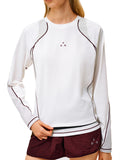 FPA Arc Contrast Breathable Training Long Sleeve Outdoor Sports Crew Neck Couple Casual Autumn T-Shirt