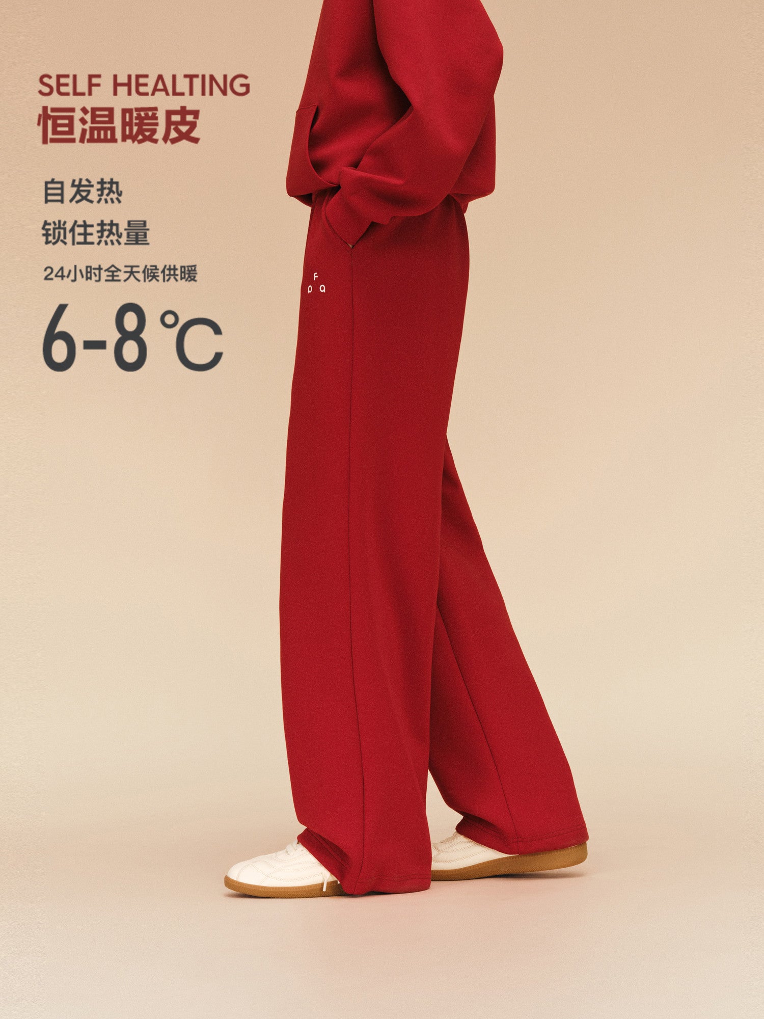 FPA Sweatpants Heavyweight Terry Smart Temperature Control Long Pants New Year Limited Edition Loose Straight Casual Pants
