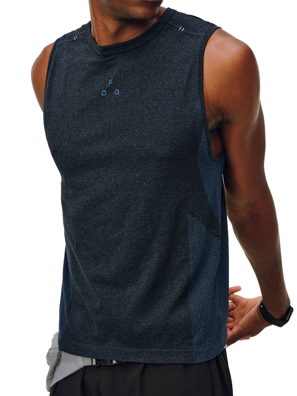 FPA One-Piece Knit Texture Ribbed Tank Top for Men – Premium Summer Athletic Outdoor Sleeveless Tee
