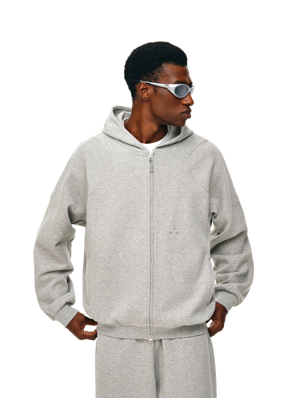 FPA Double-Sided Cotton Yarn Antibacterial Warm Hoodie - Autumn Casual Couple Set Cardigan Zip Hoodie for Men