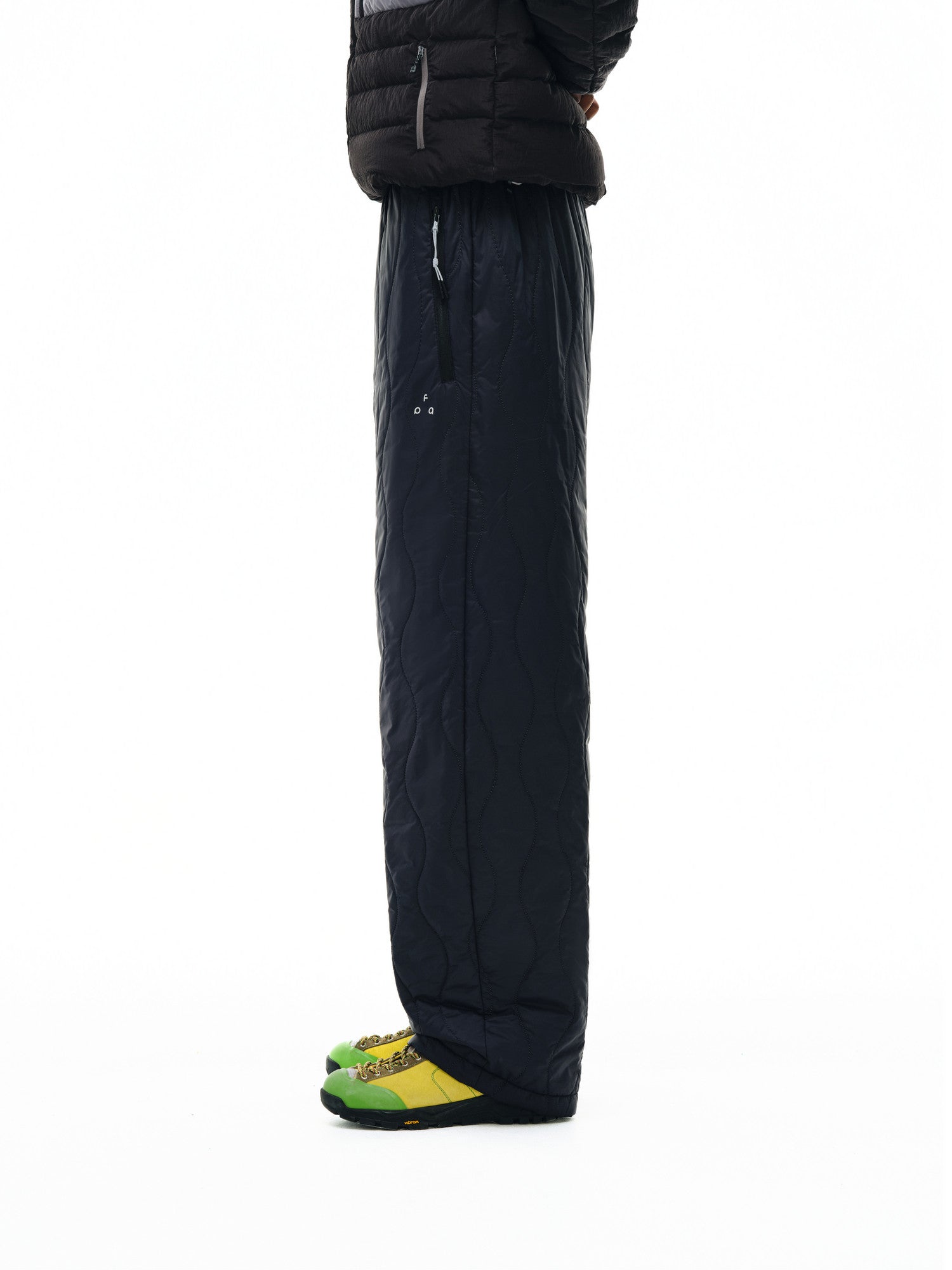 FPA Outdoor New Thinsulate Lightweight Quilted Cotton Pants – Winter Warm Straight-Leg Casual Trousers