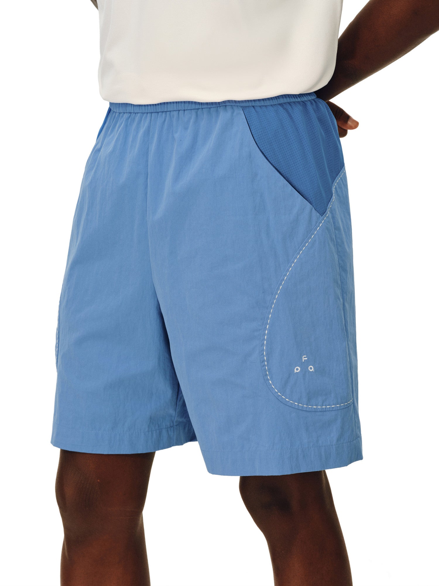 FPA Cotton-Blend Breathable Casual Shorts 2026 New Summer Straight-Leg Unisex Contrast Color Sports 5-Inch Shorts