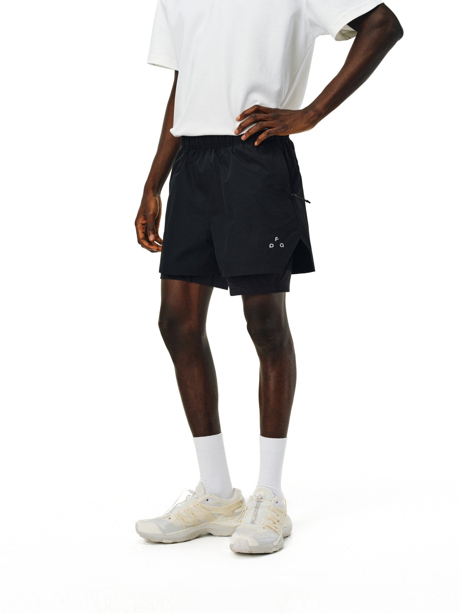 FPA Outdoor Waterproof Two-Layer Running Training Shorts - Chinese Street Style Sports Hiking Fitness Basketball Summer Casual Pants