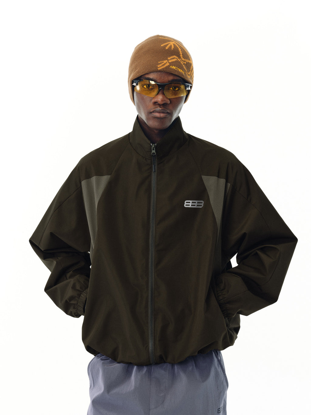 FPA Rudolf Outdoor Three-Proof Paneled Jacket Spring/Autumn Chinese Streetwear American Style Couple Loose Sports Stand Collar Coat