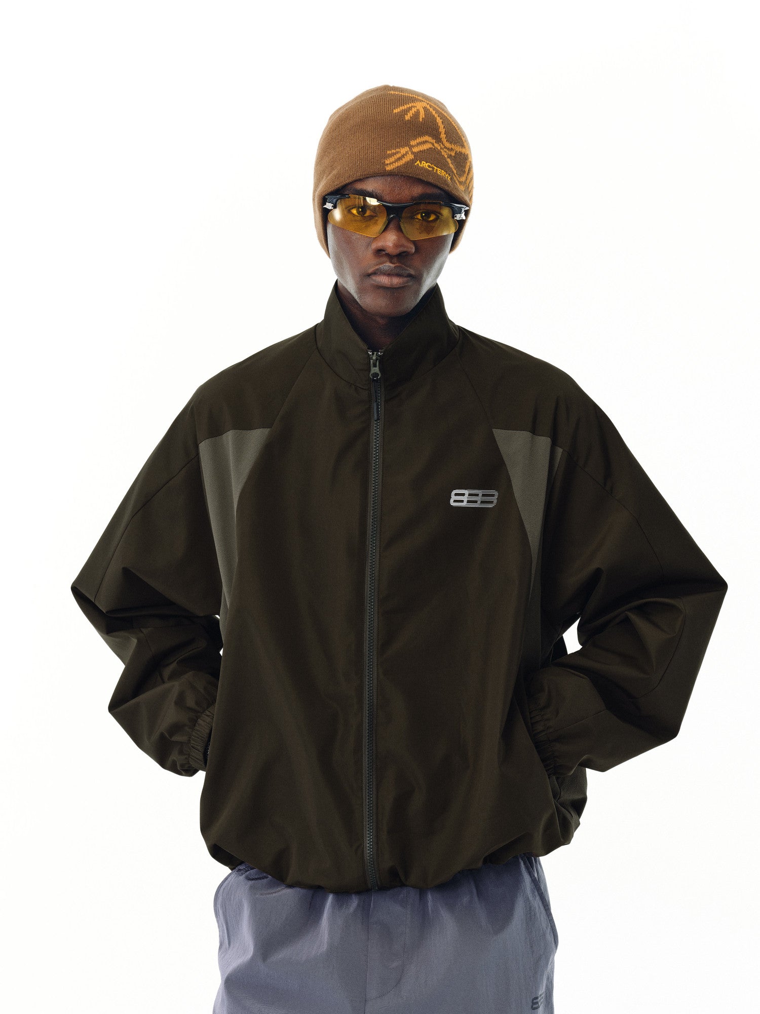 FPA Rudolf Outdoor Three-Proof Paneled Jacket Spring/Autumn Chinese Streetwear American Style Couple Loose Sports Stand Collar Coat