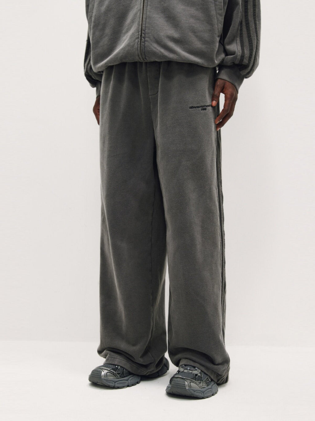 FPA Retro Washed Straight-Leg Casual Pants for Men - 2026 New Spring/Autumn Style, Loose Fit, Streetwear