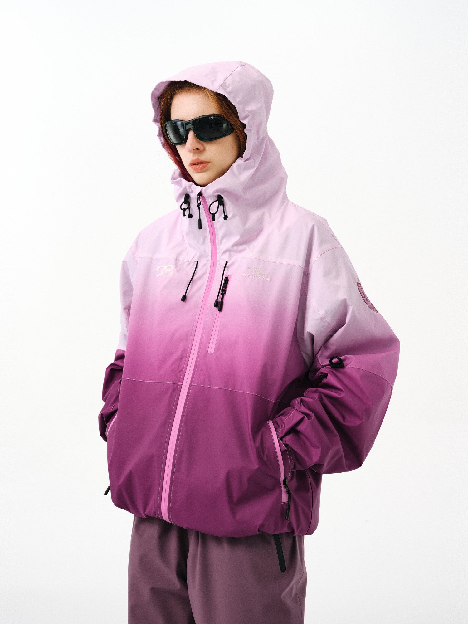 FPA Three-Proof Gradient Outdoor Jacket – Chinese Streetwear Loose Fit Windbreaker for Fall/Winter, Couple Style