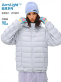 FPA Brand Triangle Logo Hooded Down Jacket – Lightweight Autumn/Winter Couple's Streetwear Warm Coat