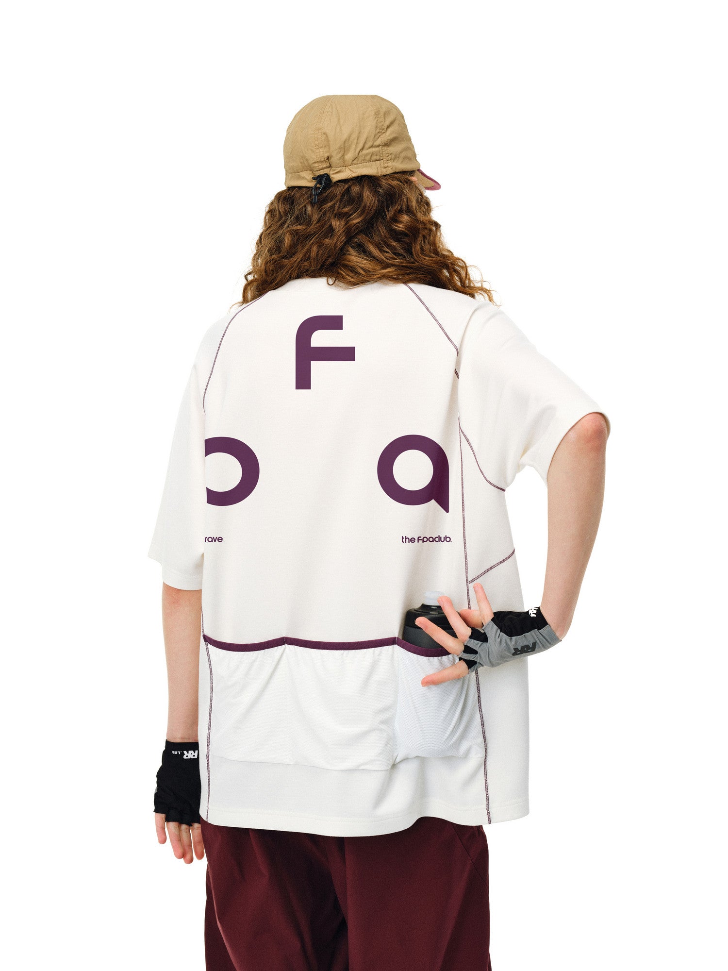 FPA Color-Block Half-Zip Outdoor Sports Cycling Shirt Summer Cool Unisex Casual Streetwear Short Sleeve T-Shirt