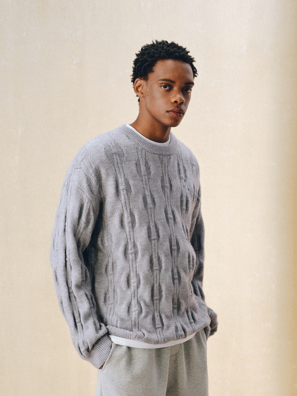 FPA Twisted Cable Knit Crew Neck Sweater 2026 New Design Premium Couple Pullover Autumn Knit Top