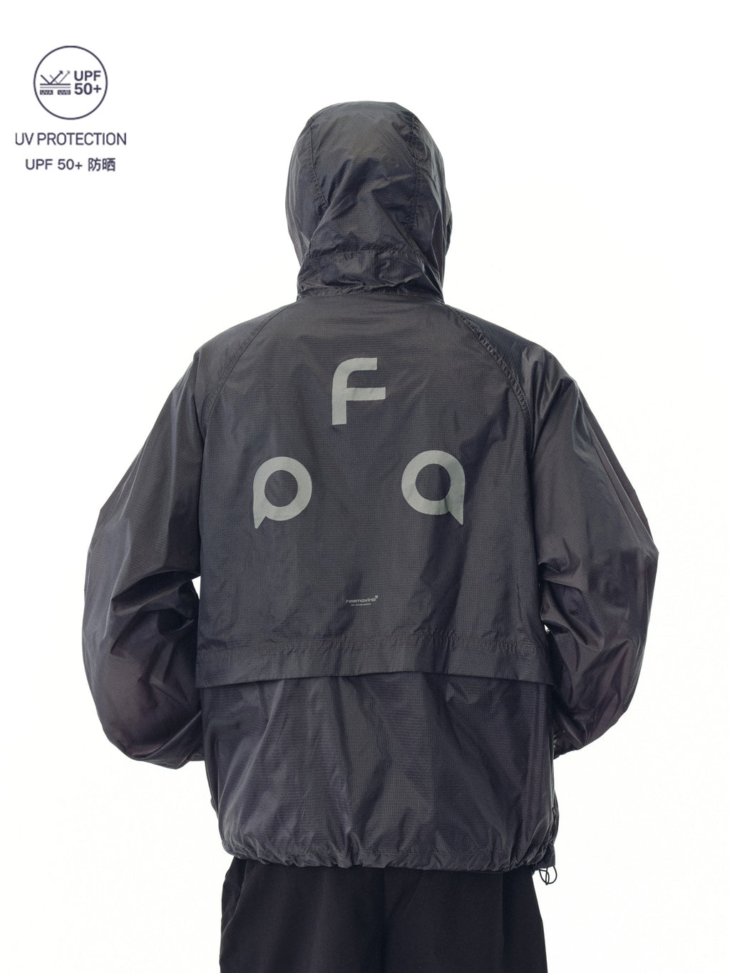 FPA Lightweight Plaid UPF50+ Sun Protection Jacket - Unisex Loose Fit Hooded Sports Jacket