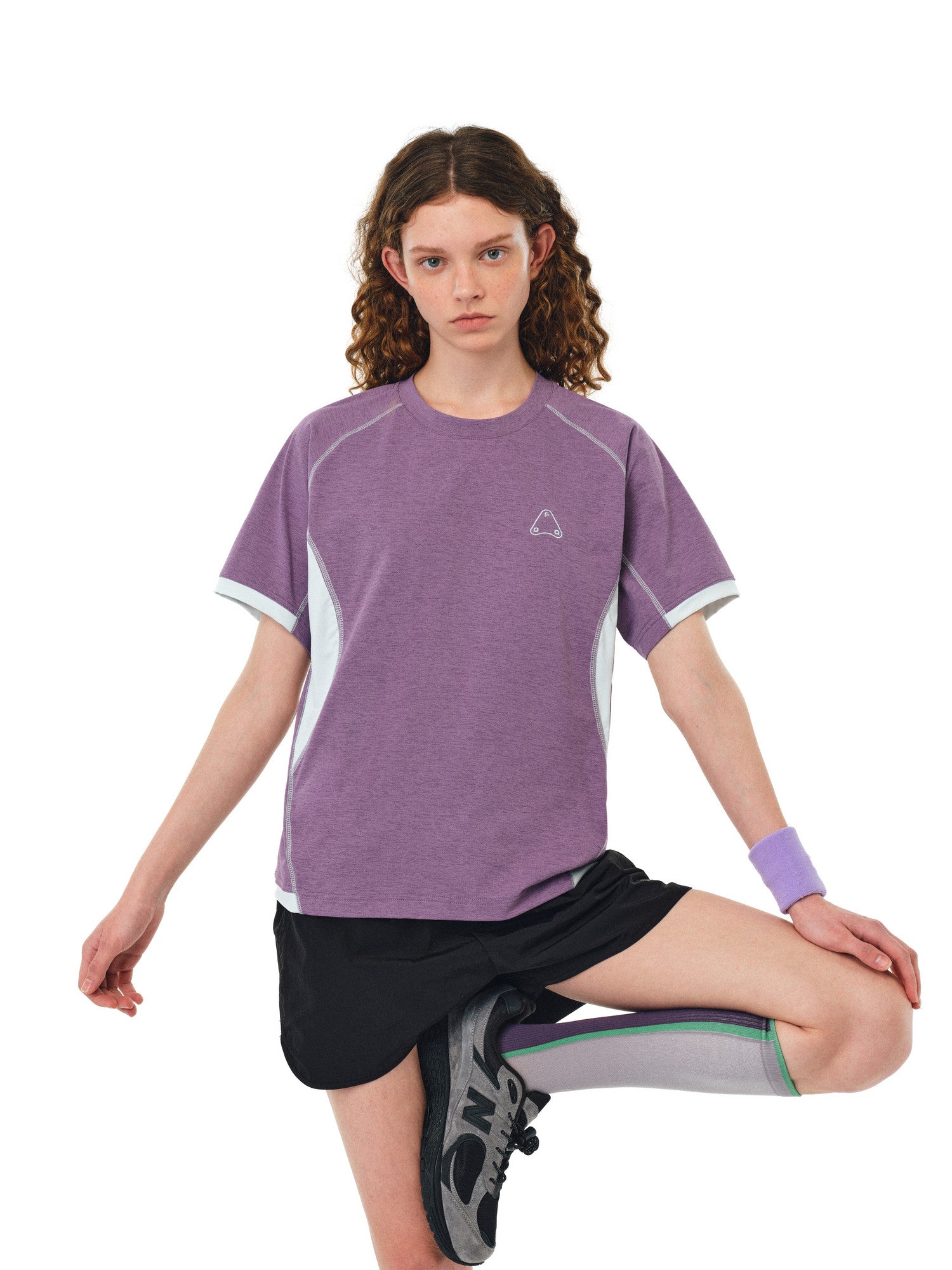 FPA Athletic Quick-Dry Paneled Short Sleeve T-Shirt 2026 New Summer Casual Crew Neck Premium Paneled Streetwear Tee