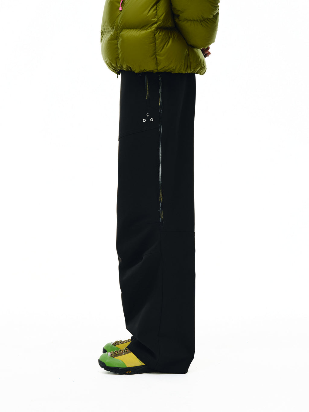 FPA Outdoor Color-Block Zip Detail Trousers 2026 New Loose Straight-Leg Couple Casual Pants for Men