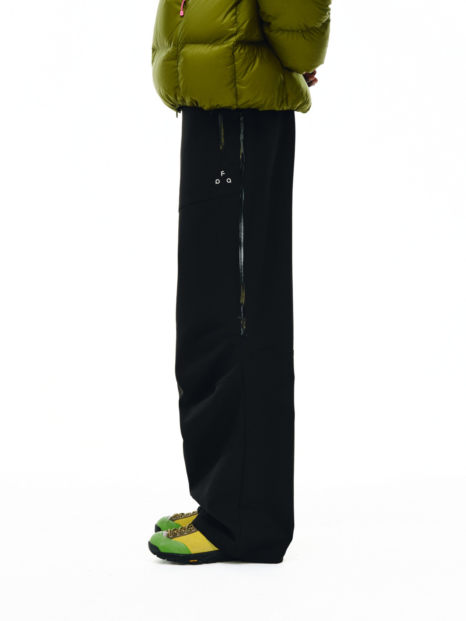 FPA Outdoor Color-Block Zip Detail Trousers 2026 New Loose Straight-Leg Couple Casual Pants for Men
