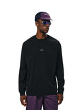 FPA Lightweight Quick-Dry Basic Long Sleeve Tee for Spring/Fall, Crew Neck, Logo, Casual Unisex Sports T-Shirt