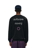 FPA Brand Distressed Long-Sleeve Slogan Tee