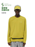 FPA Sorona Antibacterial Comfort Long-Sleeve Shirt – American Casual Streetwear Basic Logo Couple Tee for Spring/Autumn