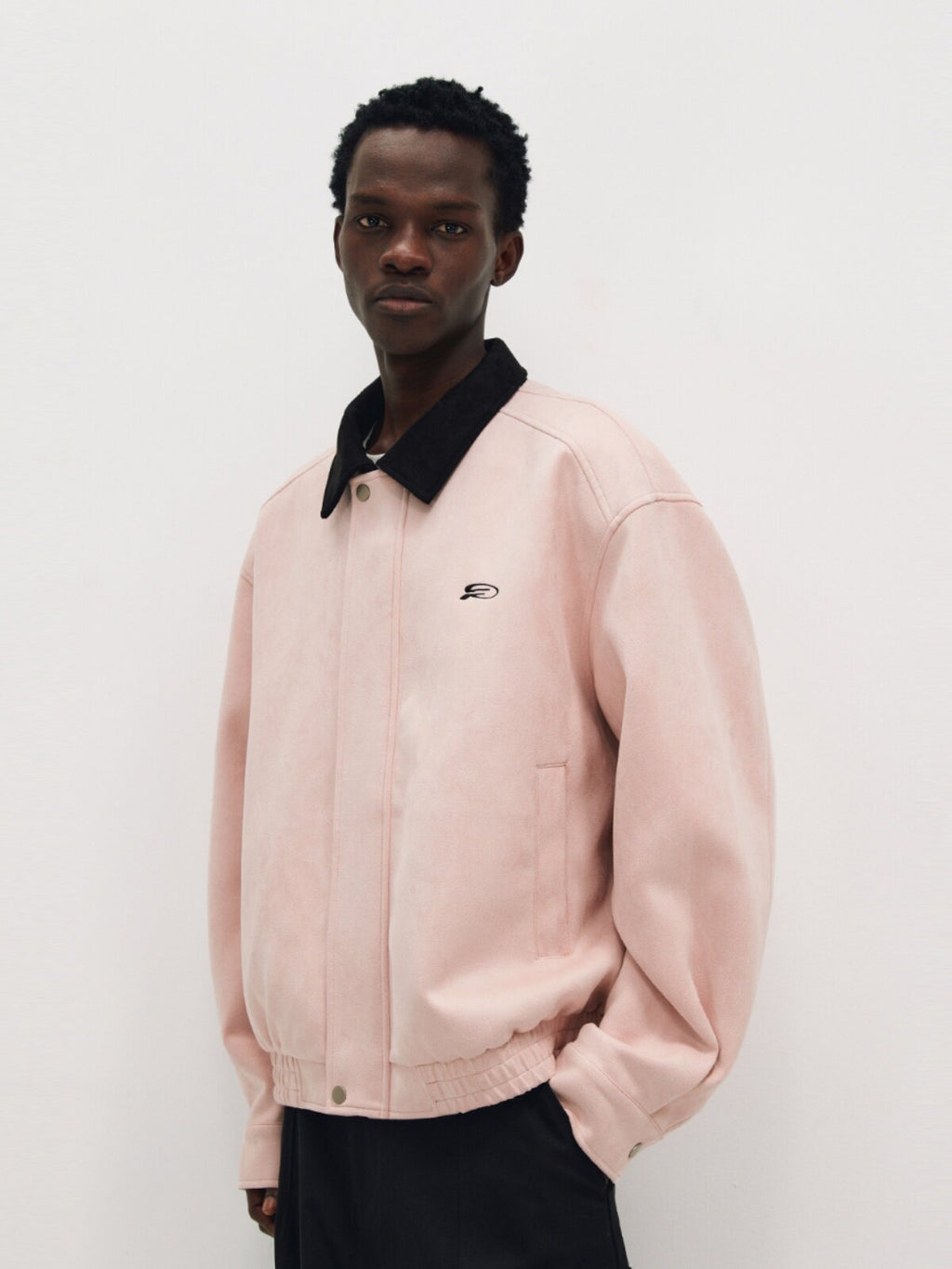 FPA Suede Lapel Jacket - Chinese Streetwear Trend, Loose-Fit American Style Short Couple Jacket for Spring/Autumn