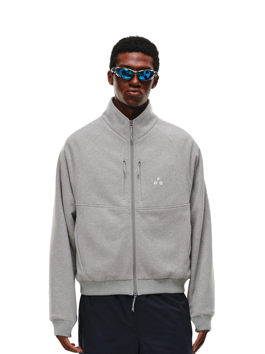 FPA Wool-Blend Thermal Lined Outdoor Double-Zip Jacket – Autumn/Winter Stand Collar Unisex