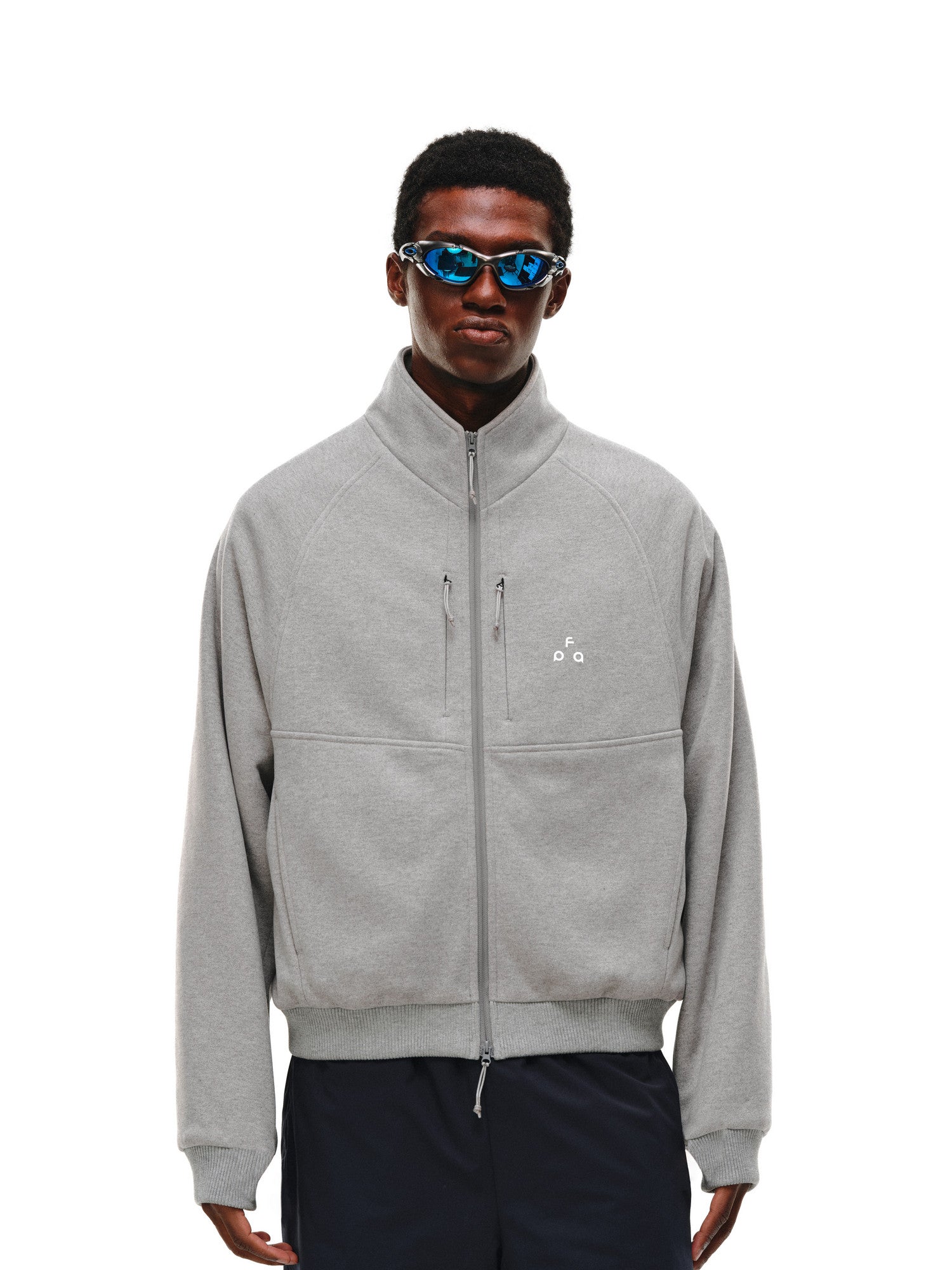 FPA Wool-Blend Thermal Lined Outdoor Double-Zip Jacket – Autumn/Winter Stand Collar Unisex