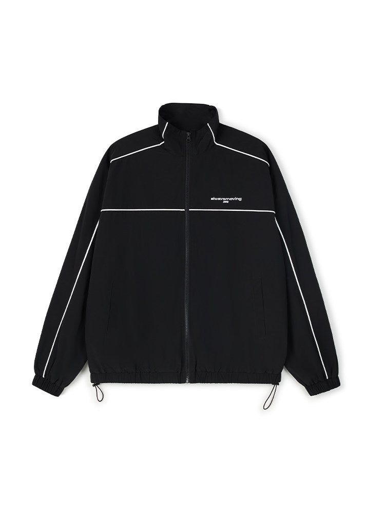 FPA Retro Sports Casual Jacket Spring/Autumn Loose Outdoor American Short Stand Collar Top Chinese Streetwear Brand Coat