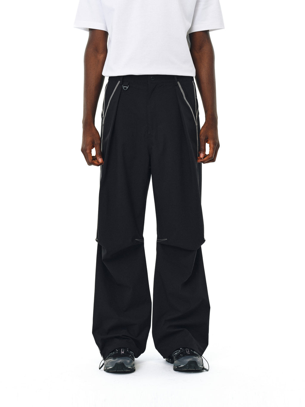FPA Outdoor Three-Proof Breathable Paratrooper Pants Summer Sports Lightweight Loose Straight Wide-Leg Casual Long Pants