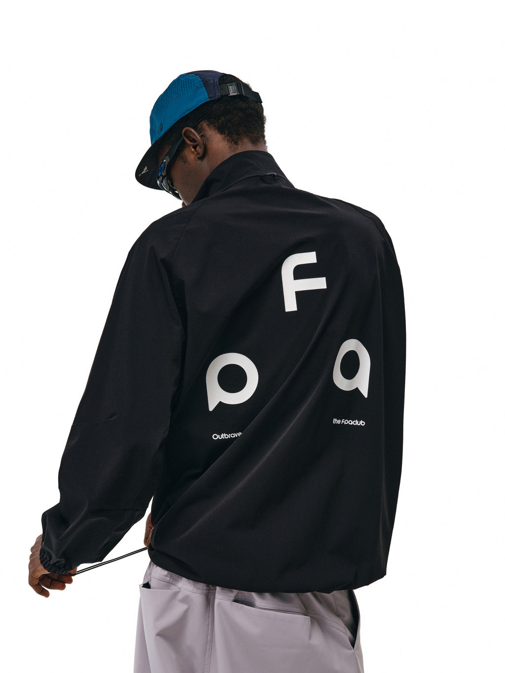 FPA Triangle Logo Half-Zip Half-Collar Jacket Spring/Autumn Outdoor Sports Lightweight Casual Couple Jacket