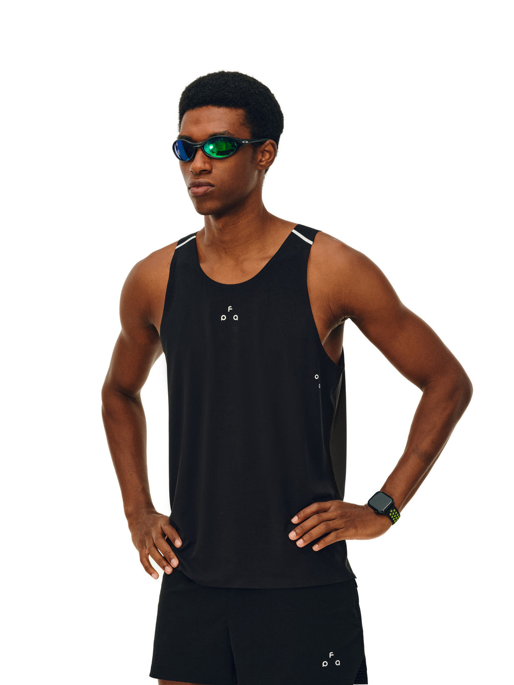 FPA Breathable Fully Taped Cool-Touch Quick-Dry Sports Sleeveless Vest Summer Outdoor Fitness Premium Tank Top