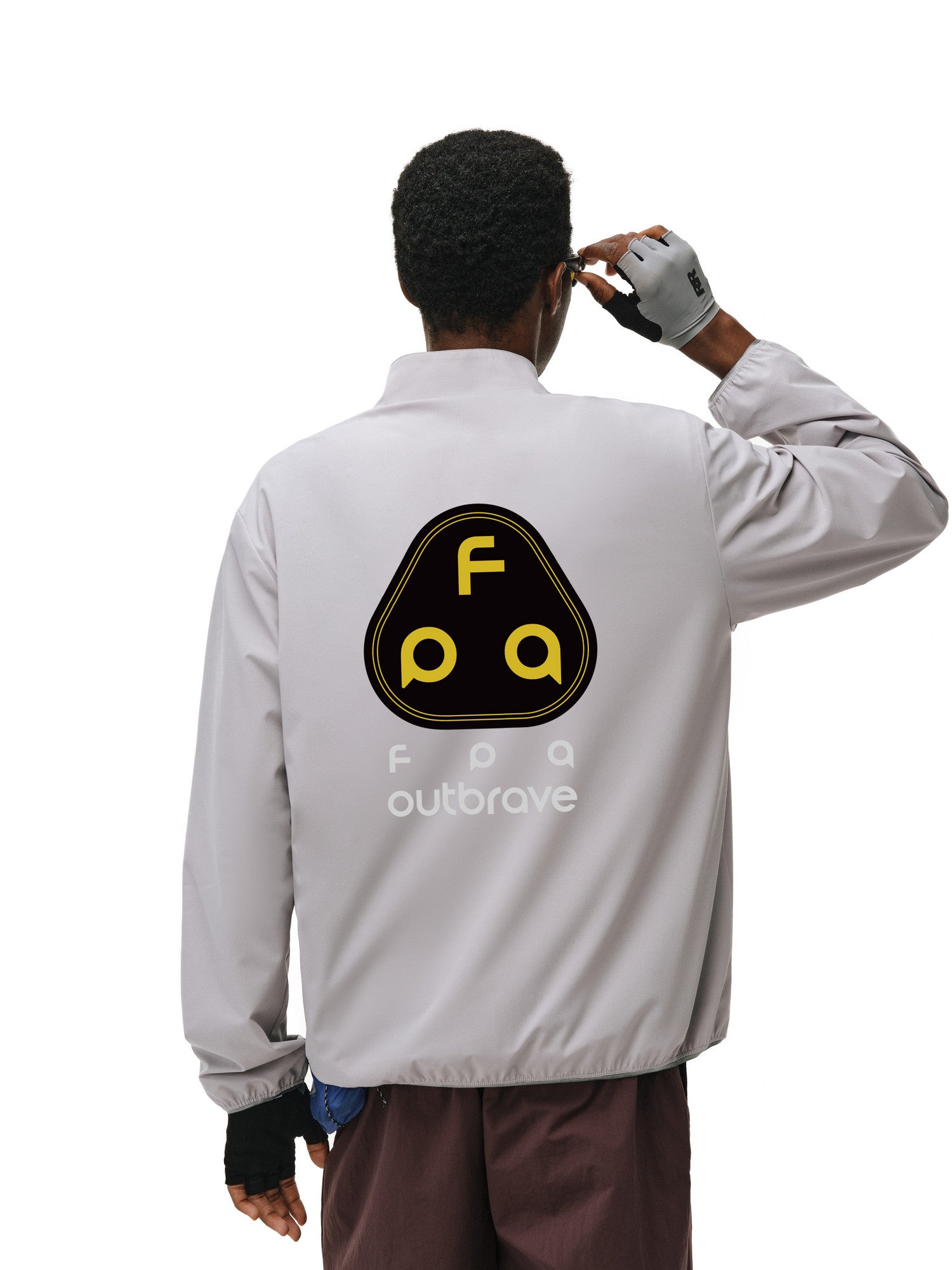 FPA Triangle Logo Sports Windbreaker Jacket Spring/Autumn Outdoor Windproof Stand Collar Zipper Thin Casual Couple Outerwear