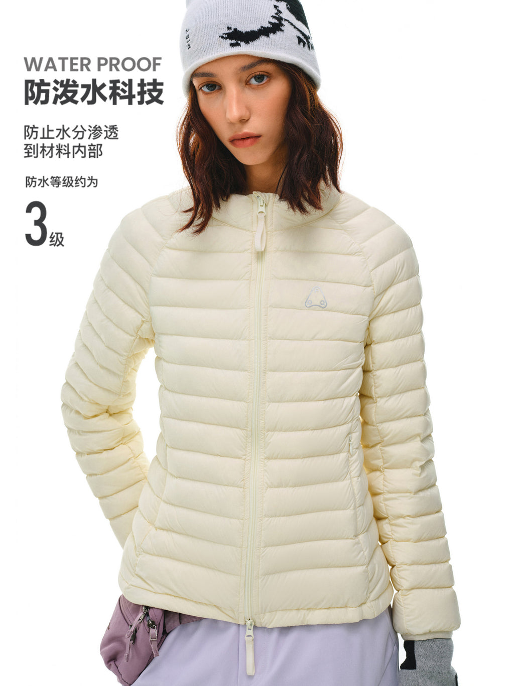 FPA Women's Lightweight Down Jacket 2026 New Fall/Winter Sports Short Lightweight Inner Layer Coat