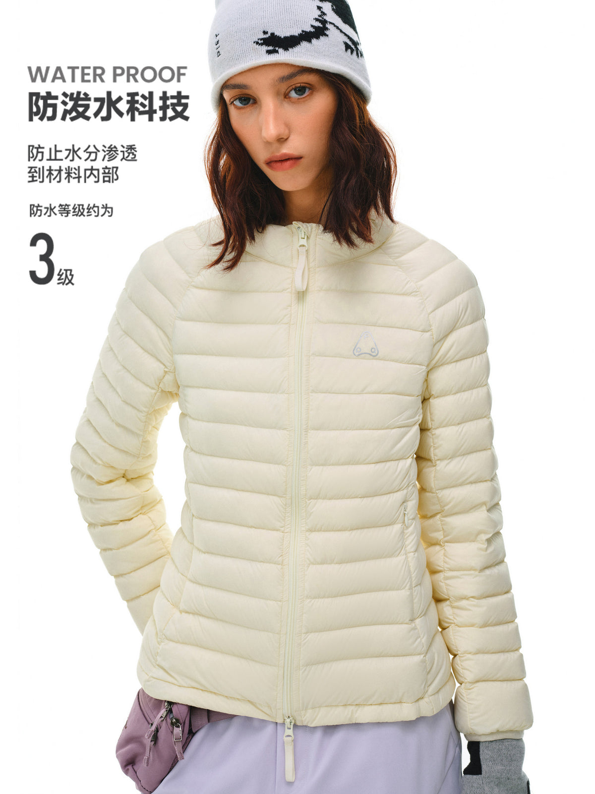 FPA Women's Lightweight Down Jacket 2026 New Fall/Winter Sports Short Lightweight Inner Layer Coat