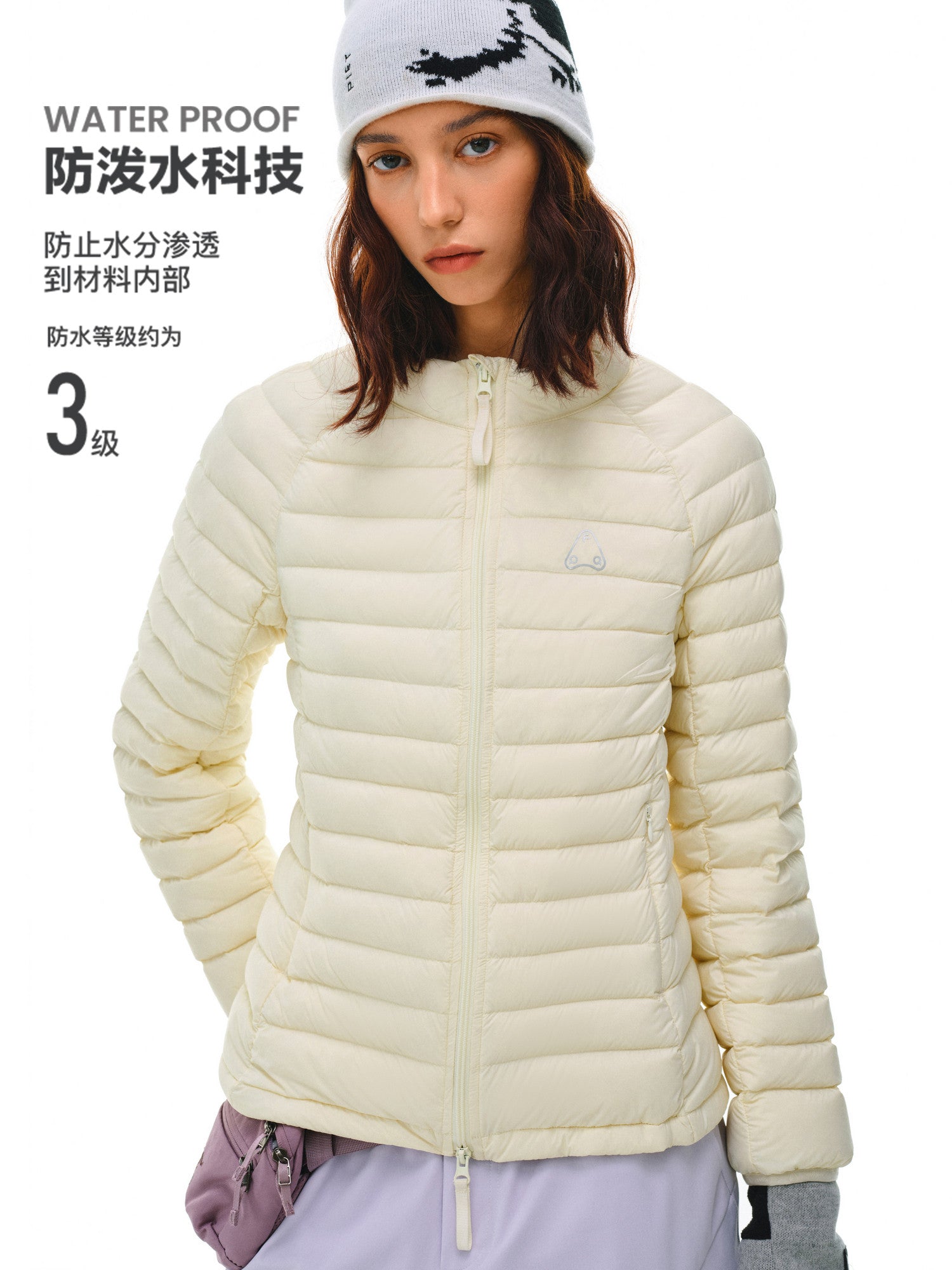 FPA Women's Lightweight Down Jacket 2026 New Fall/Winter Sports Short Lightweight Inner Layer Coat