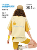 FPA Quick-Dry Cool-Touch 7A Antibacterial Sports Short Sleeve Tee – Summer Outdoor Color-Block Couple Style Chinese Streetwear T-Shirt