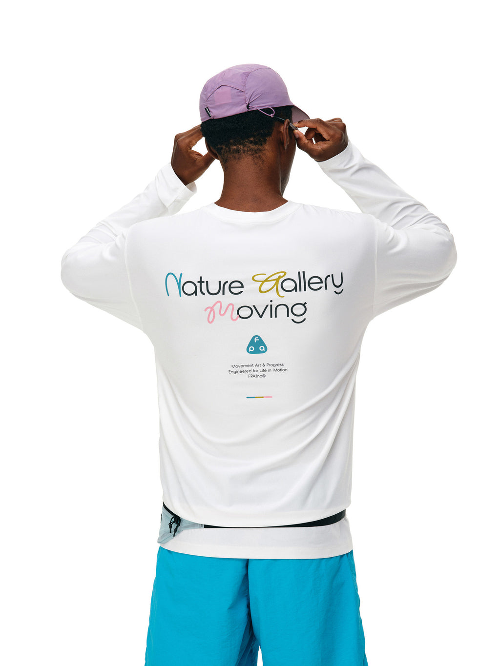 FPA 7A Antibacterial UPF50+ Sun Protection Dopamine Sports Long Sleeve T-Shirt for Outdoor Activities, Round Neck, Unisex, Autumn