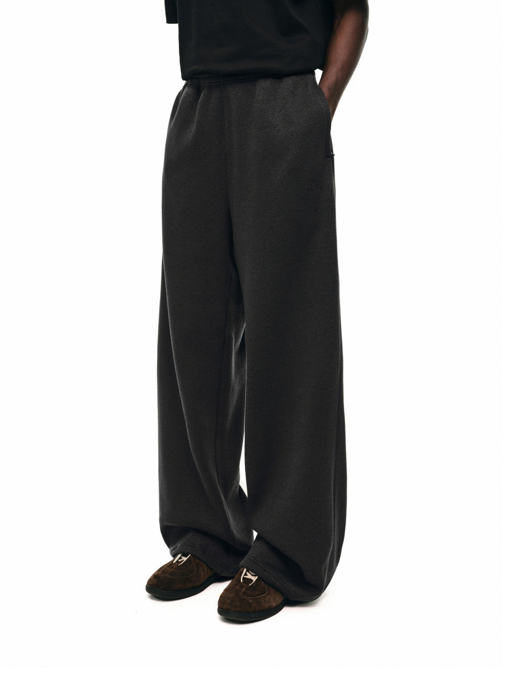 FPA Outdoor Fleece Heather Knit Athletic Pants 2026 New Fall Style Loose Straight Retro Casual Men's Pants