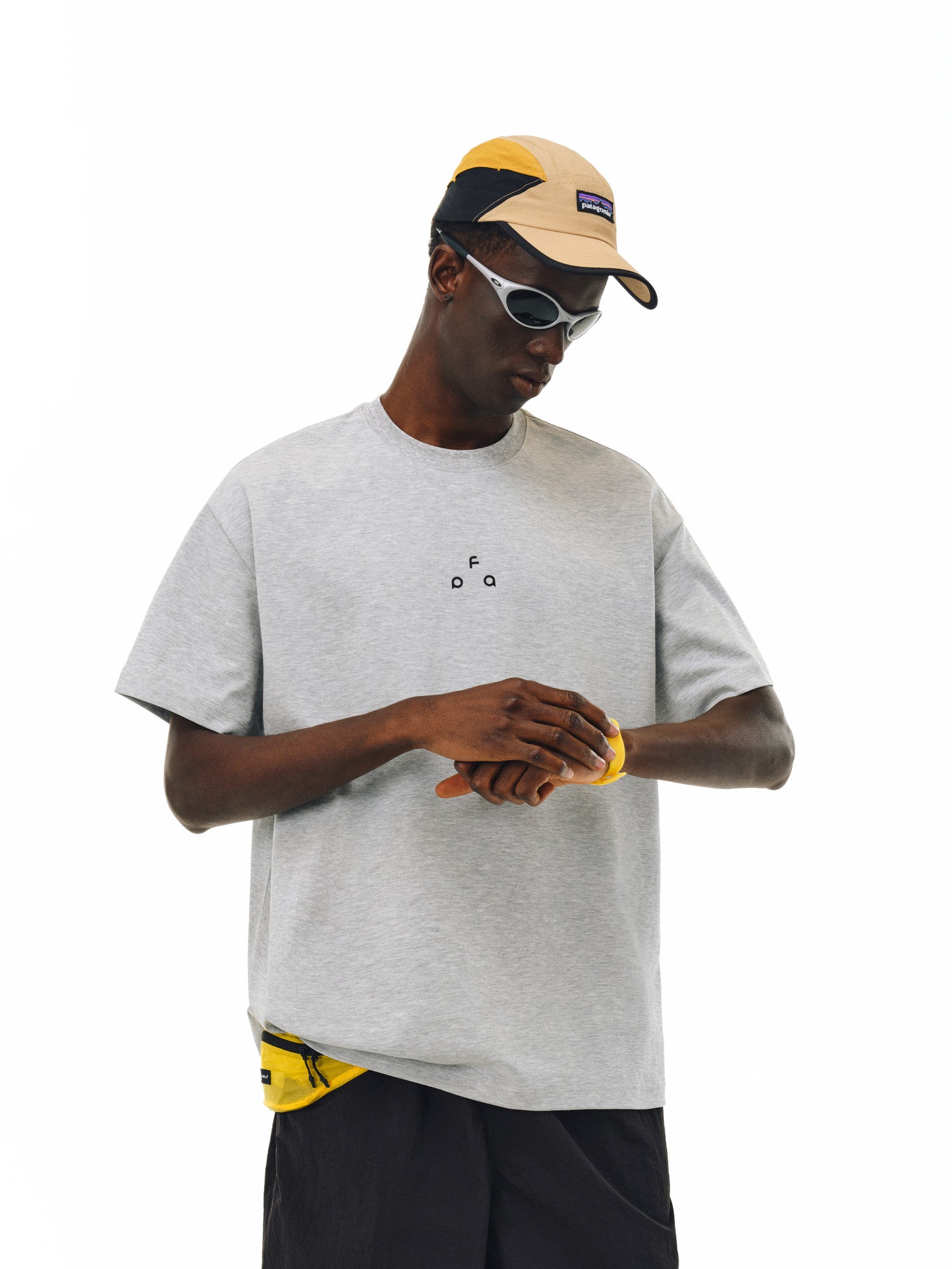 FPA Quick-Dry Antibacterial Mite-Resistant Cool-Touch Short Sleeve Basic Logo Casual Minimalist Summer Crew Neck Chinese Trend Couple T-Shirt