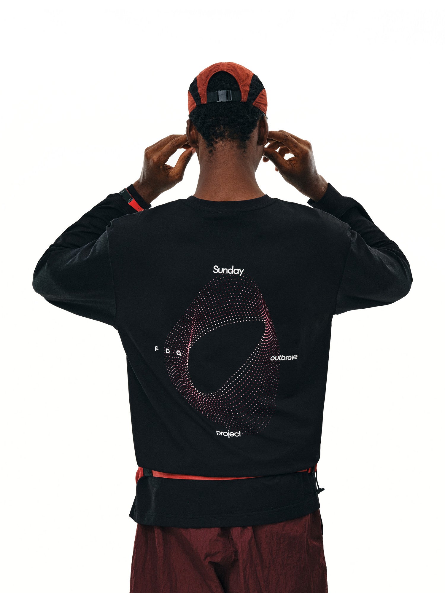 FPA Sorona Antibacterial Outdoor Sports T-Shirt – Autumn National Trend Round Neck Couple Style Casual Long Sleeve for Men