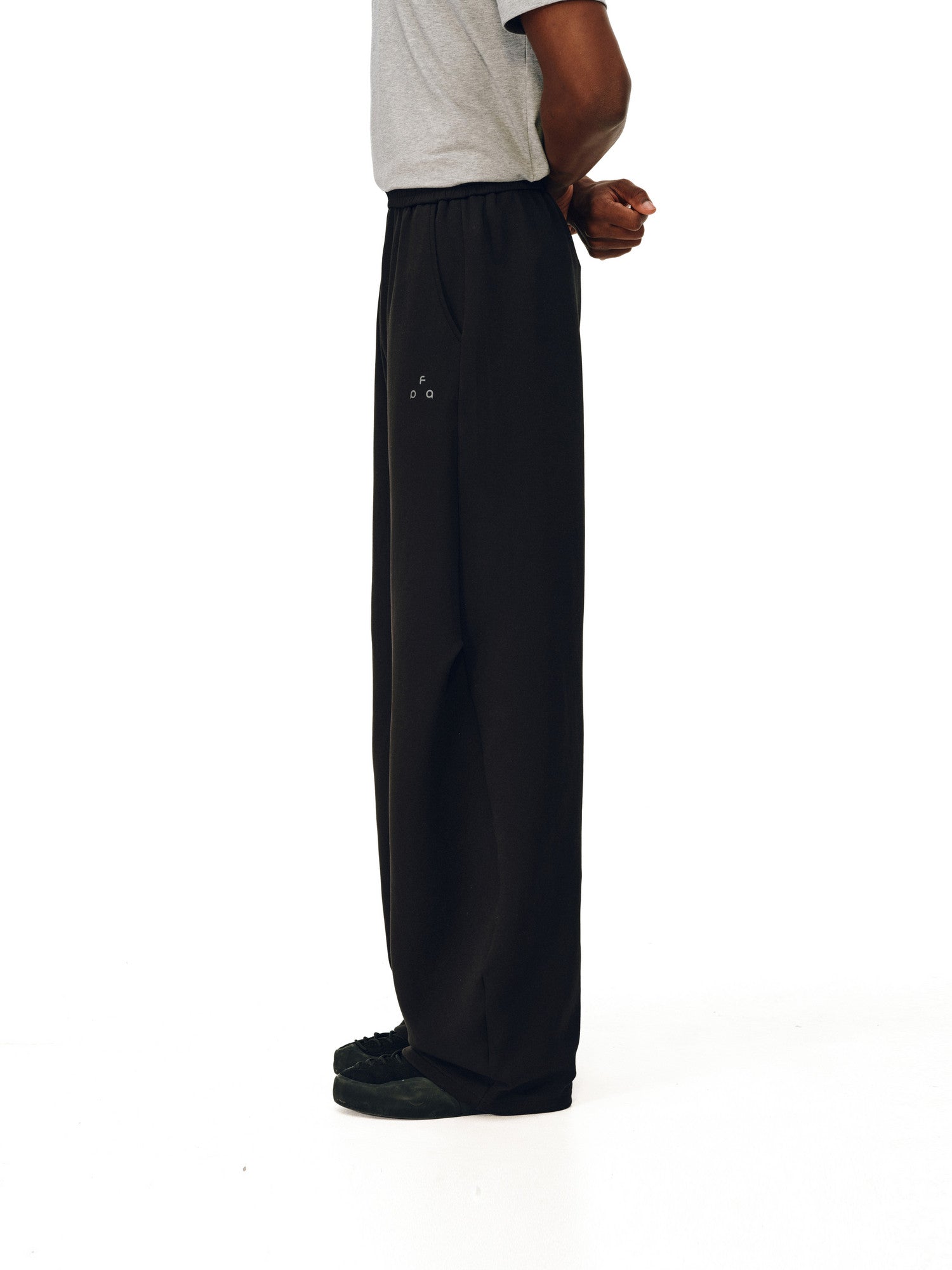 FPA 7A Antibacterial Anti-Mite Soft Skin Air Layer Pima Cotton Curved Hem Sweatpants Summer Casual Pants