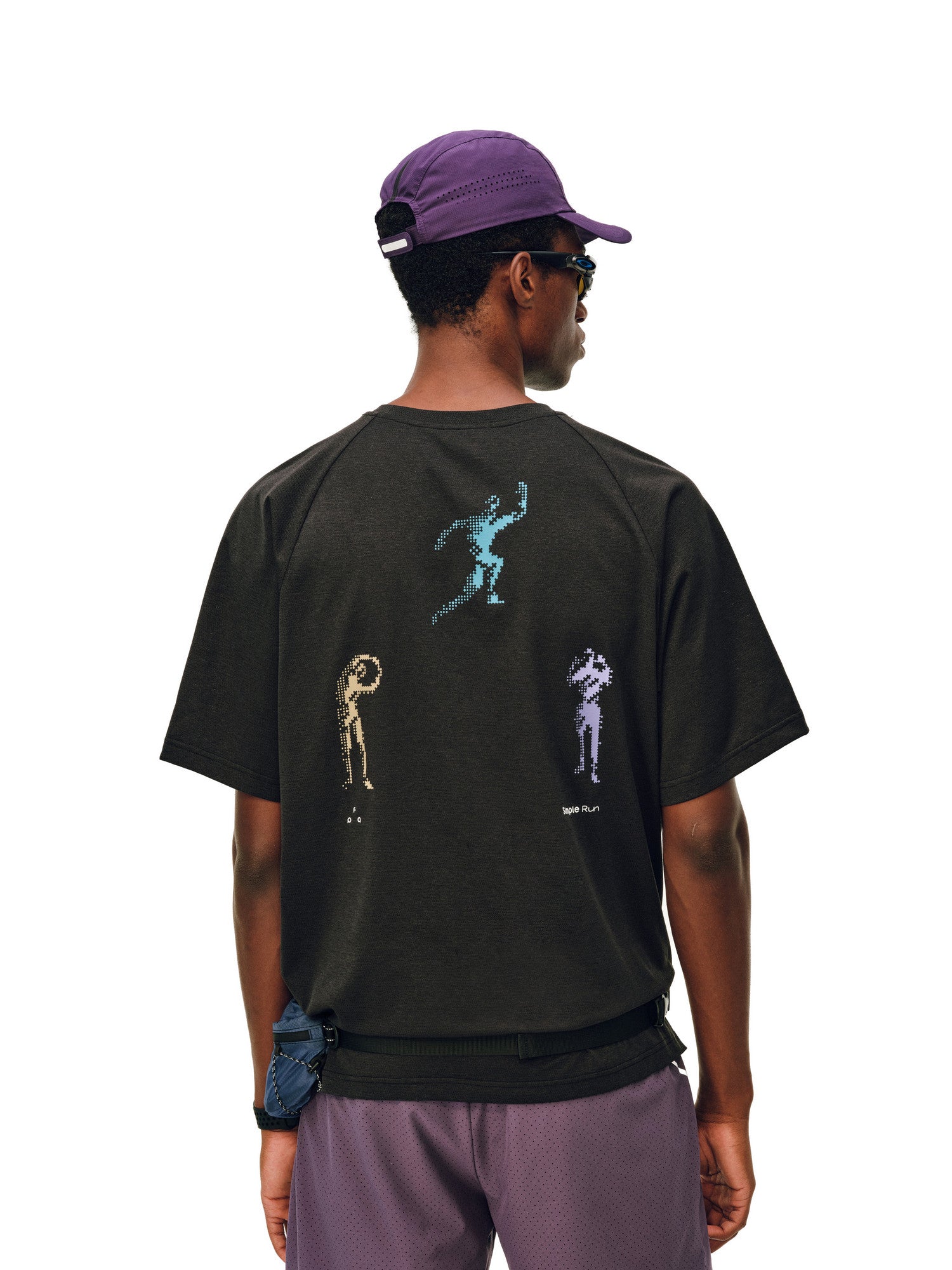 FPA A7 Antimicrobial Quick-Dry Sports Short Sleeve T-Shirt for Summer, Round Neck, Casual Print, Outdoor, Couple Style