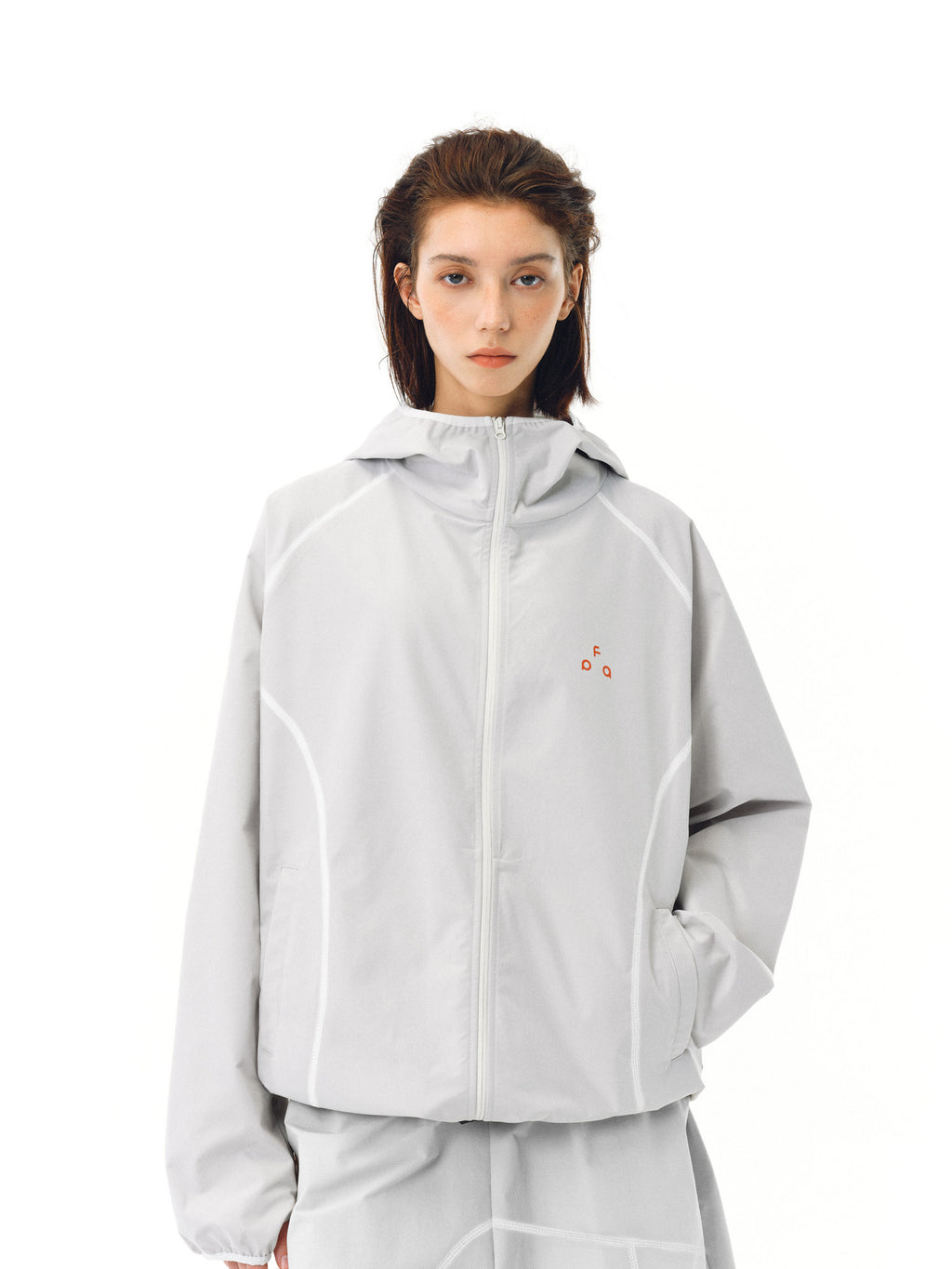 FPA UPF50+ Lightweight Training Zip-Up Jacket – Unisex Loose-Fit Sun Protection Layer for Spring/Summer