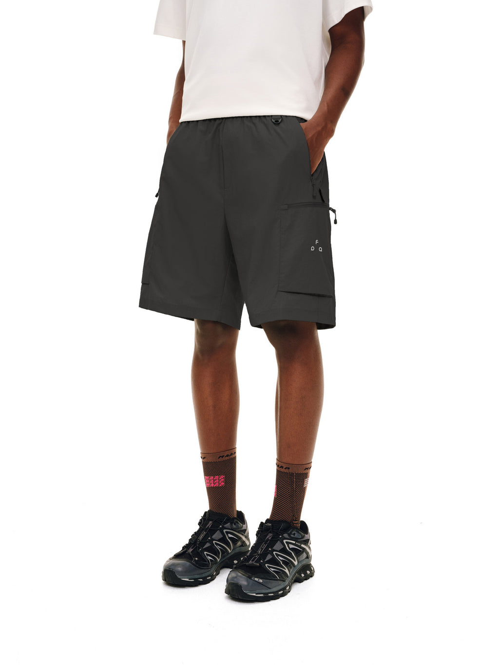 FPA Outdoor G5 Softshell CORDURA High-Strength Abrasion-Resistant Hiking Shorts, Sports 5-Inch Casual Shorts for Men