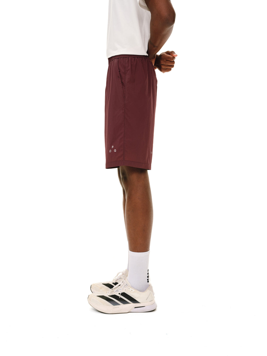 FPA Ultra-Lightweight Sun-Protection Instant Cooling Water-Repellent Reflective Logo Basic 5-Inch Shorts Summer Casual Sports Shorts