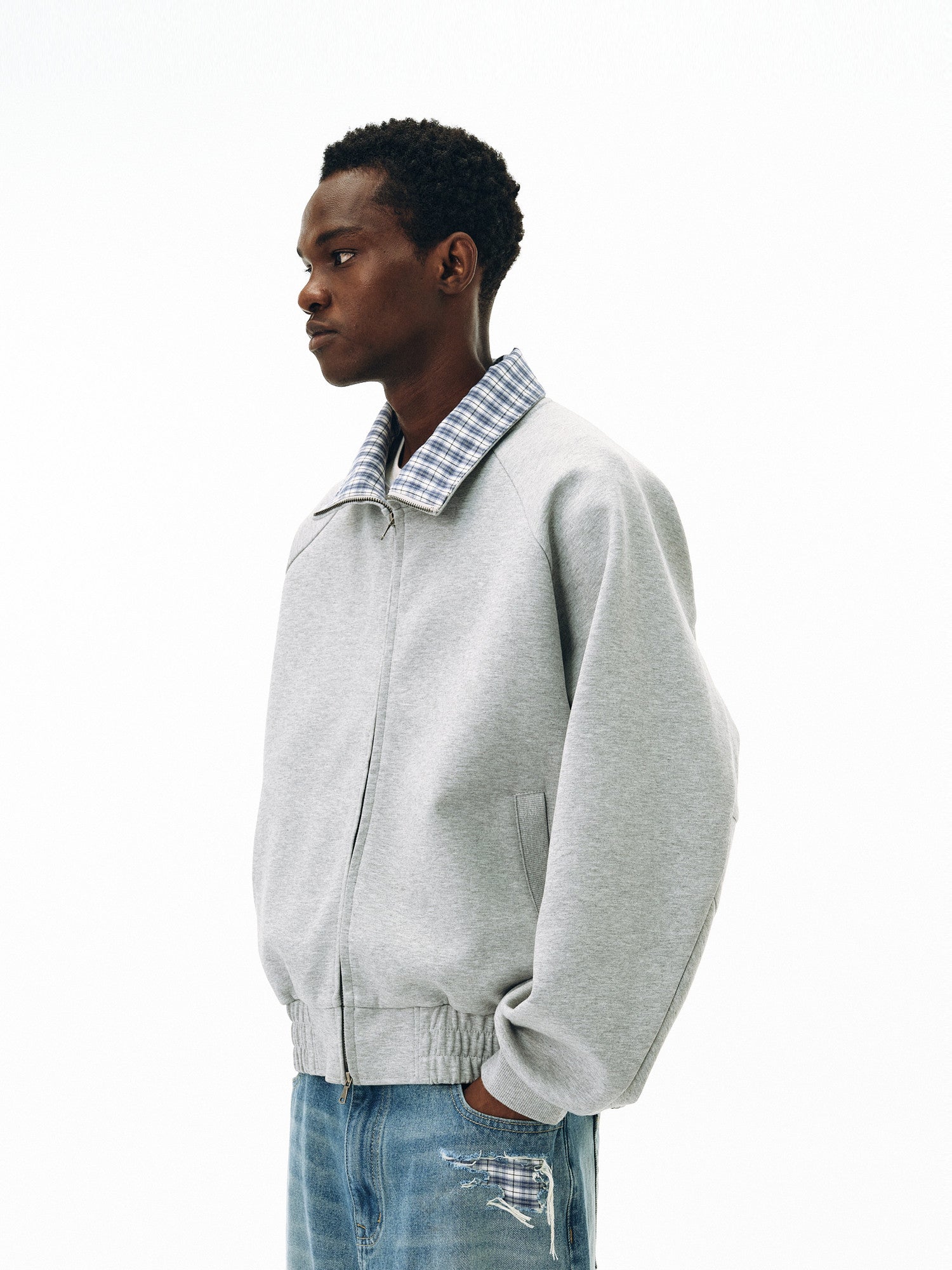 FPA Thickened Air Layer Harrington Jacket – Chinese Streetwear Spring/Fall Loose-Fit Casual Unisex Premium Jacket