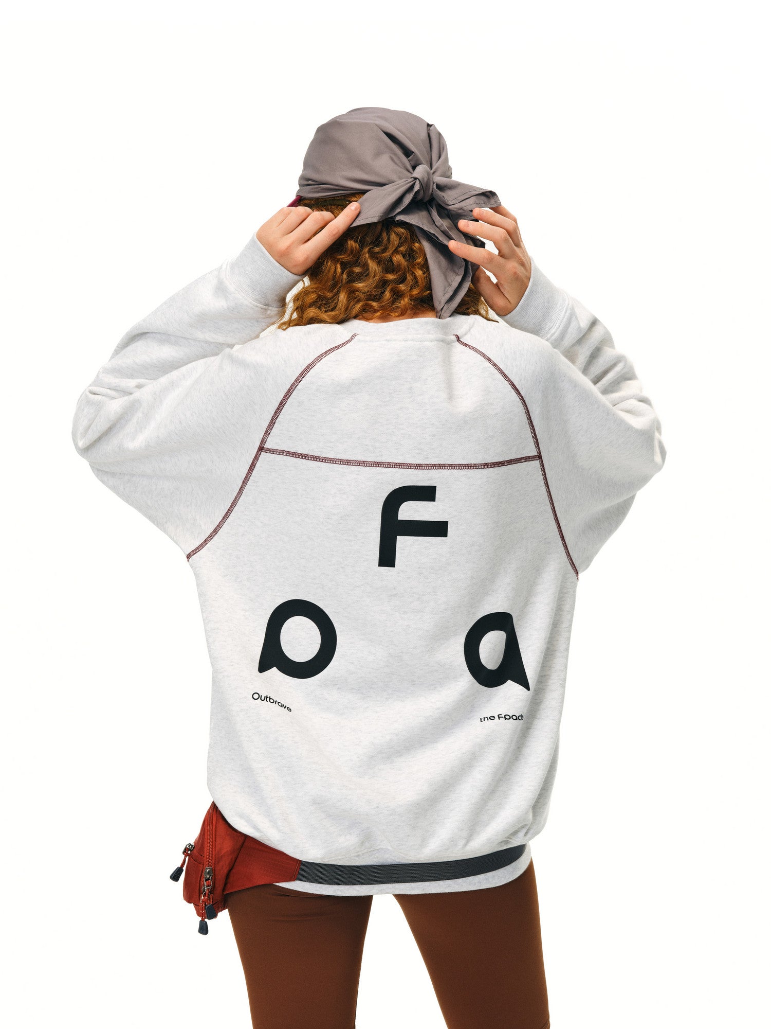 FPA Warm Fleece Round Neck Sweatshirt – Spring/Fall Chinese Streetwear Trend, Loose Fit, Couple Matching Pullover Top