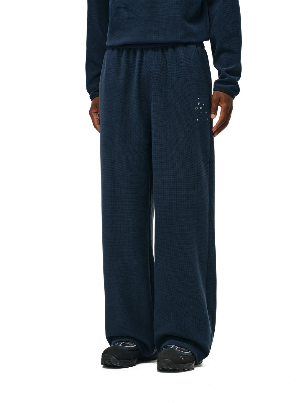 FPA Athletic Skin-Friendly Waffle Texture Lounge Pants – 2026 New Fall/Winter Couple Loose Straight-Leg Casual Pants